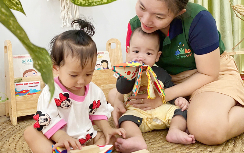 Con trẻ hòa nhập tại lớp học của Global Star School